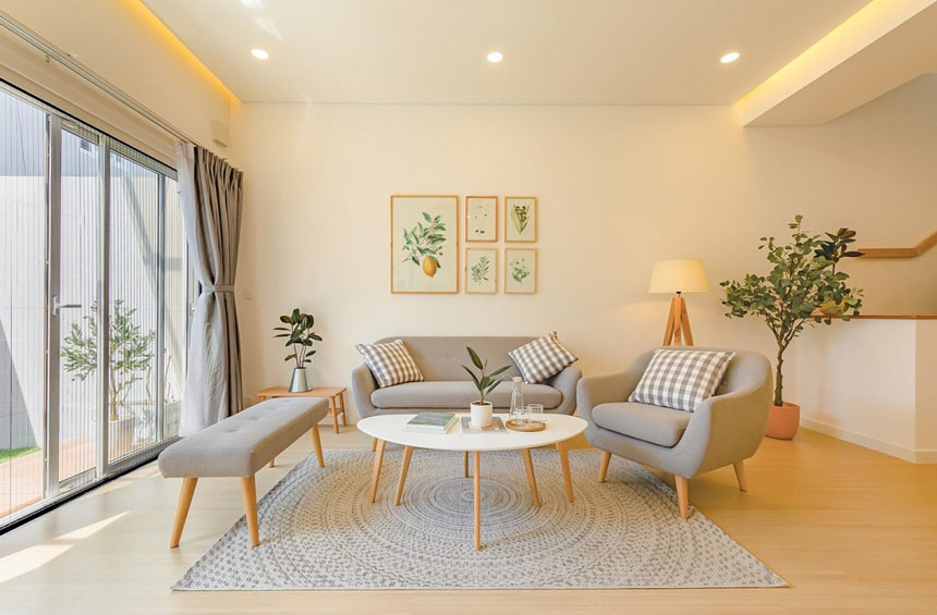 Nhà lô phố tối ưu không gian sống, gắn kết các thành viên gia đình