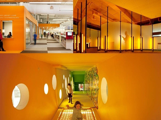 Sắc màu và không gian kiến trúc