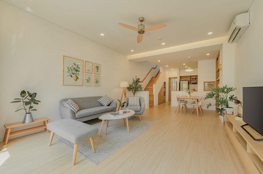 Nhà lô phố tối ưu không gian sống, gắn kết các thành viên gia đình